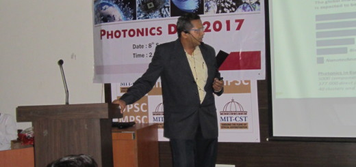 Photonics Day Celebrations @ MIT, Pune